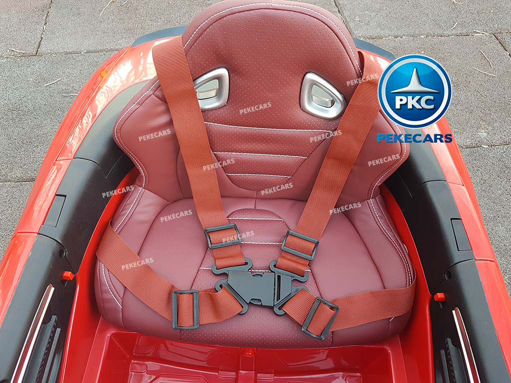 Coche Eléctrico para Niños Audi RS5 Rojo con Capota