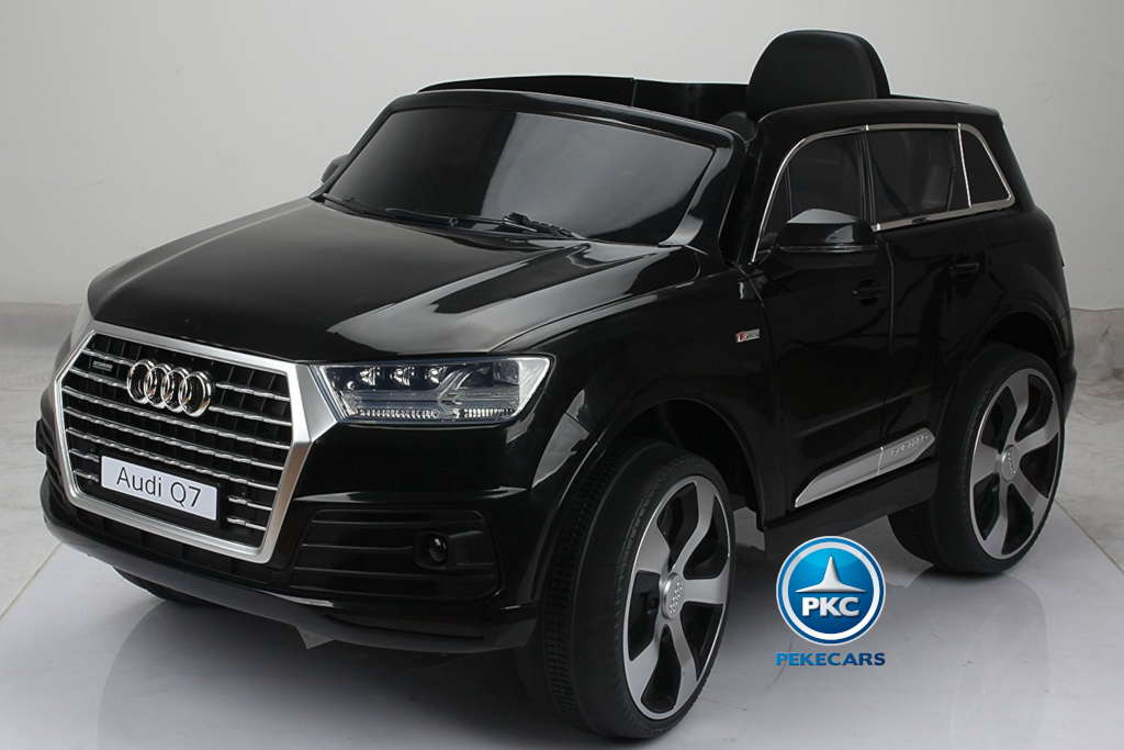 Coche electrico para niños Audi Q7 S-Line Negro vista principal