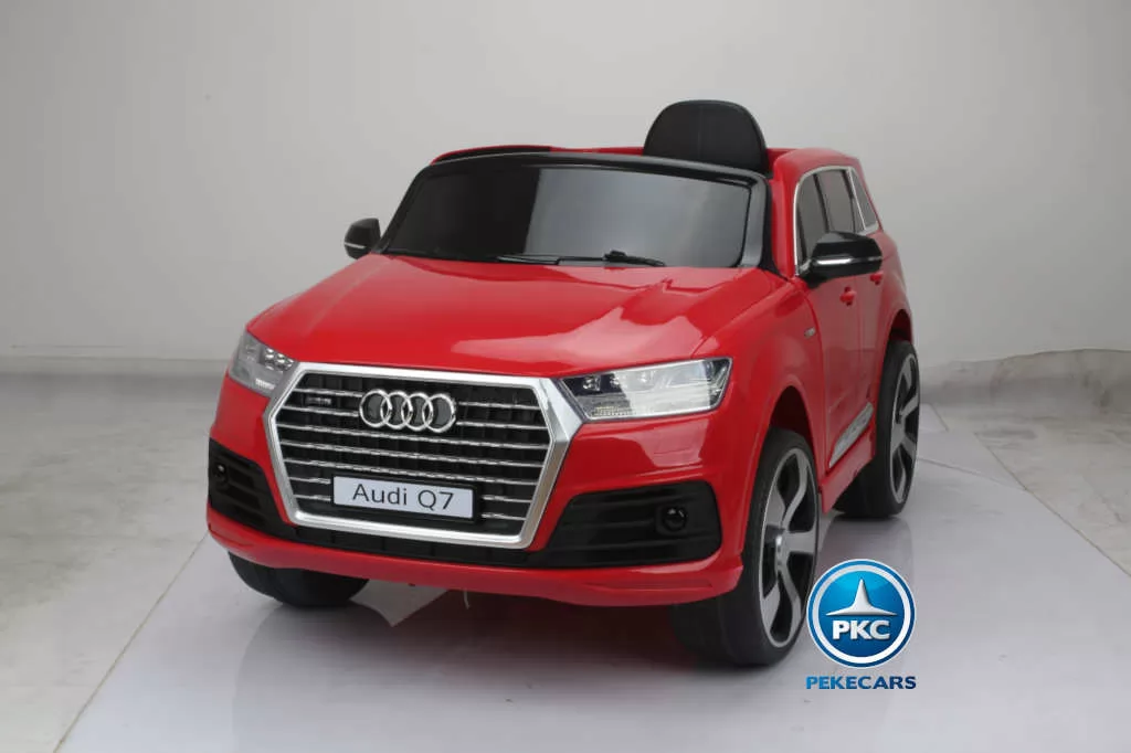 Coche electrico para niños Audi Q7 S-Line Rojovista principal