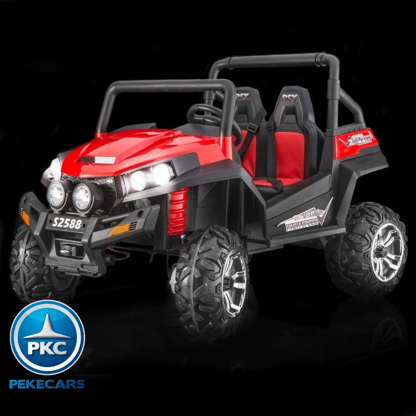 Beach Buggy 24V rojo 