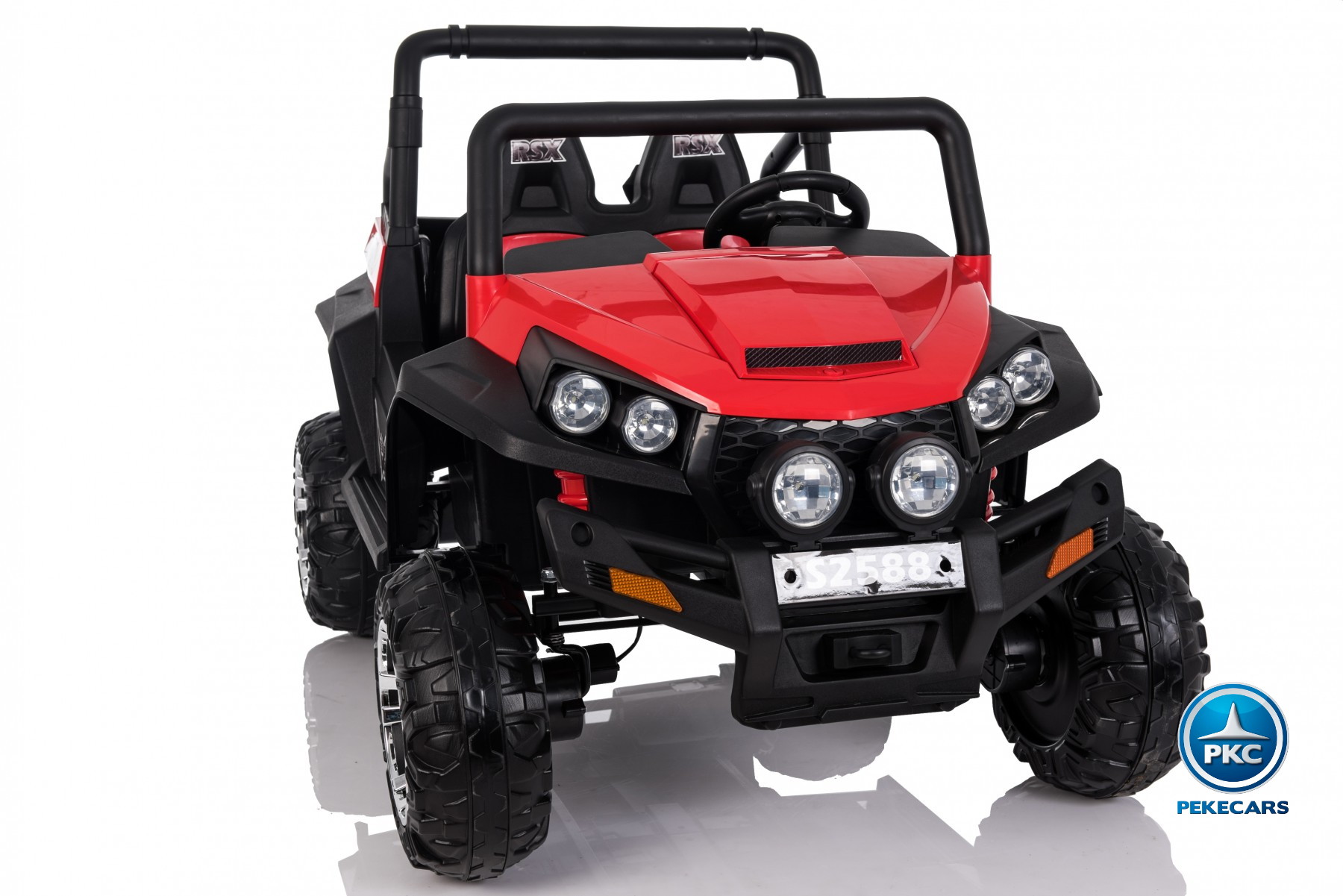 Beach Buggy 24V rojo 