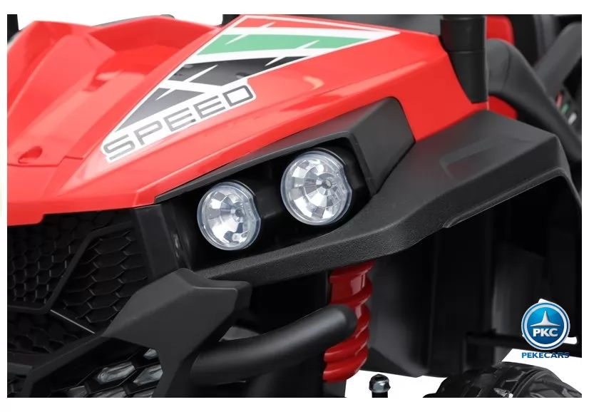 Todoterreno Beach Buggy Infantil 24V 2.4G Rojo