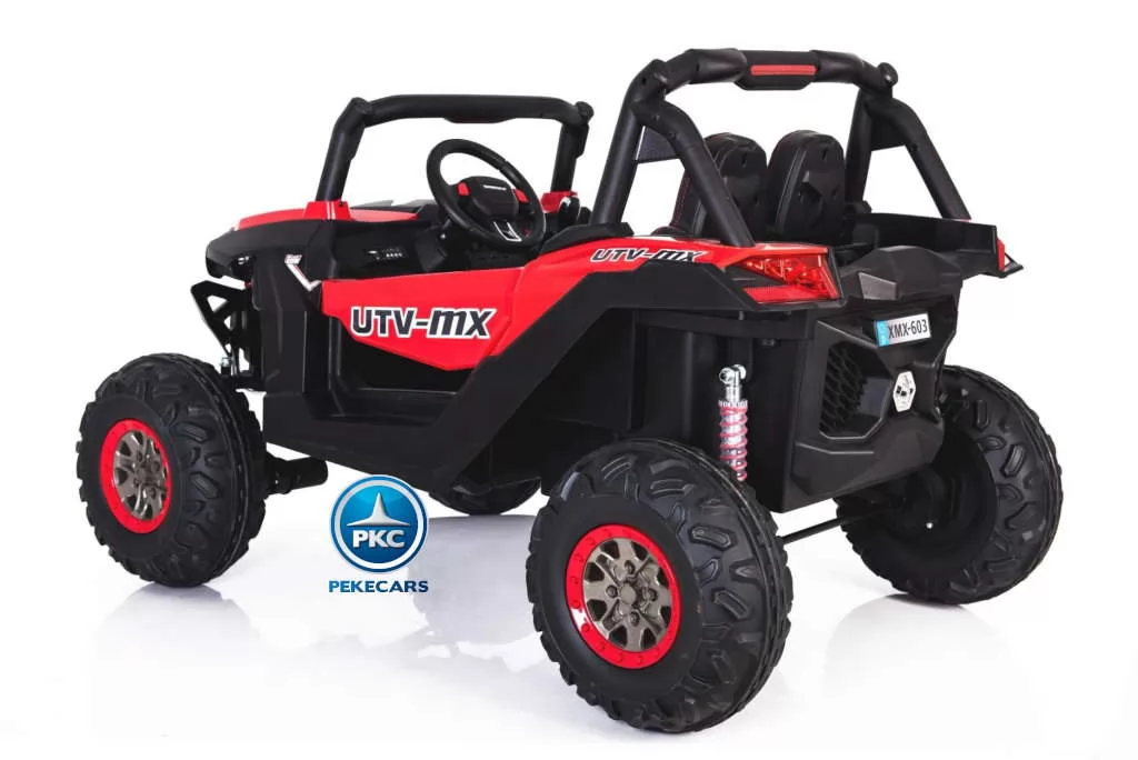 Coche electrico para niños Buggy UTV Rojo