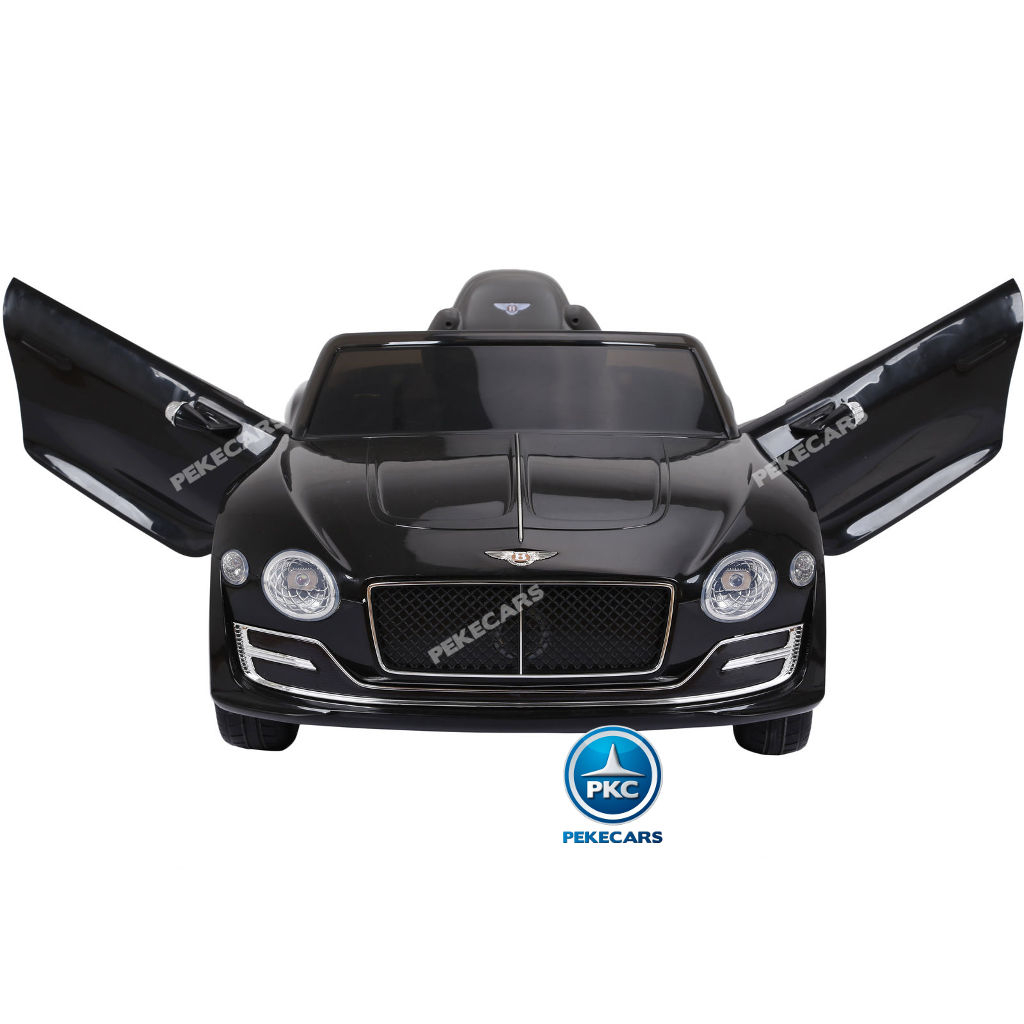Coche electrico para niños Bentley EXP Negro con conexión USB