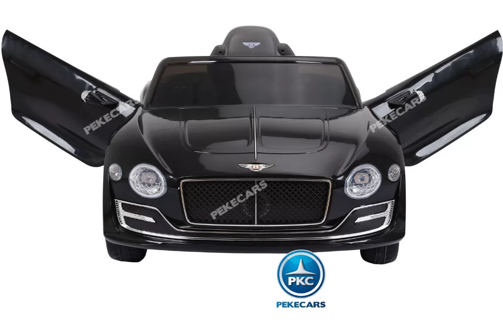 Coche electrico para niños Bentley EXP Negro con conexión USB