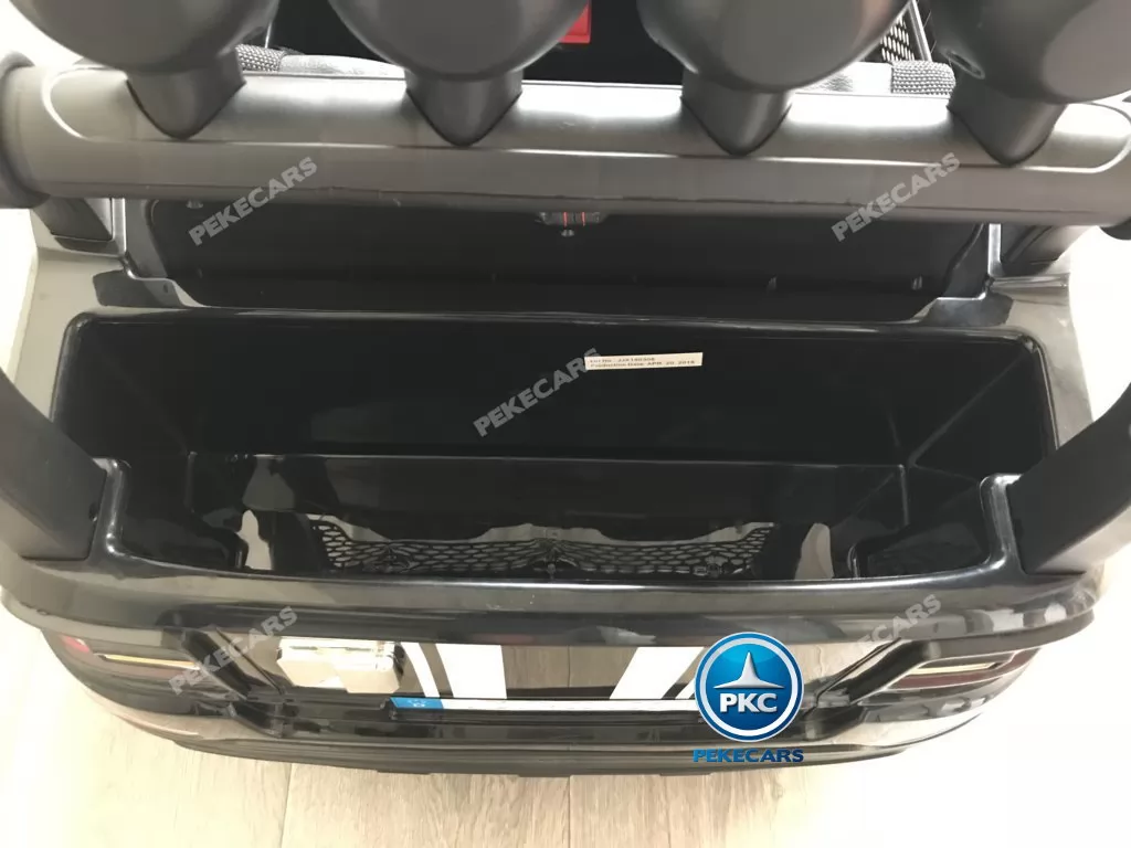 Coche electrico infantil BMW X7 Style 12V Negro con amplio maletero