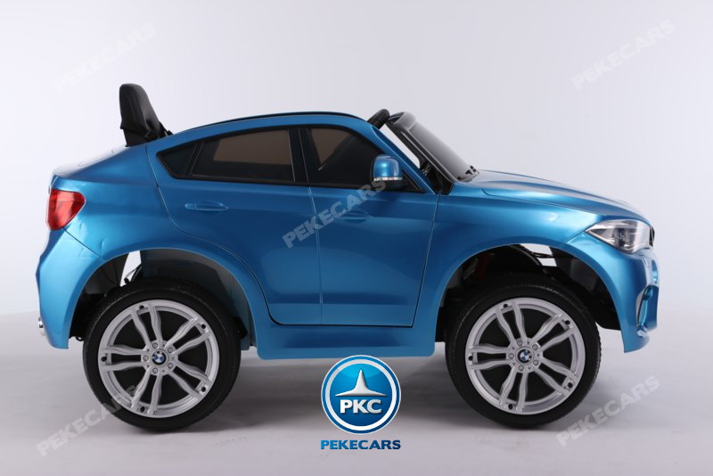 Coche electrico infantil BMW X6M Azul Metalizado