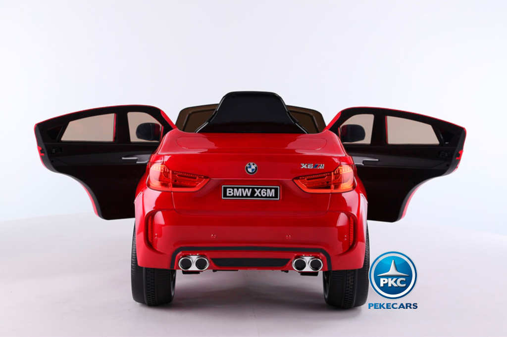 Coche electrico infantil BMW X6M Rojo