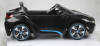 BMW i8 negro pekecars vista lateral