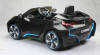 BMW i8 negro pekecars vista espejo