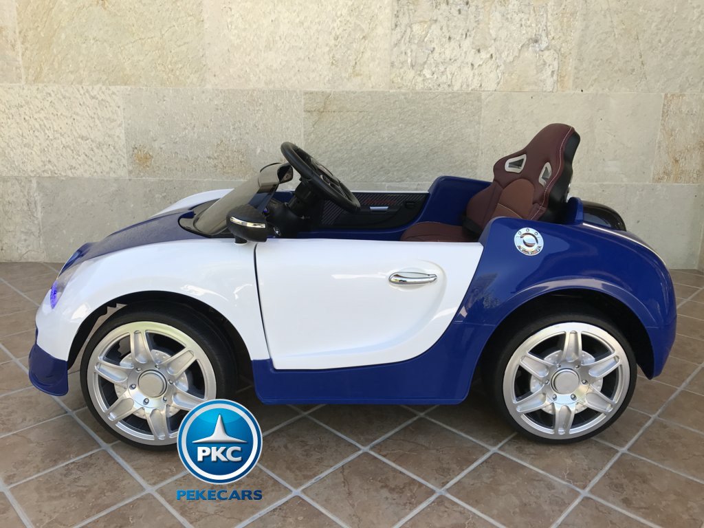 Coche infantil 12V Pekecars Byron Sytle Blue