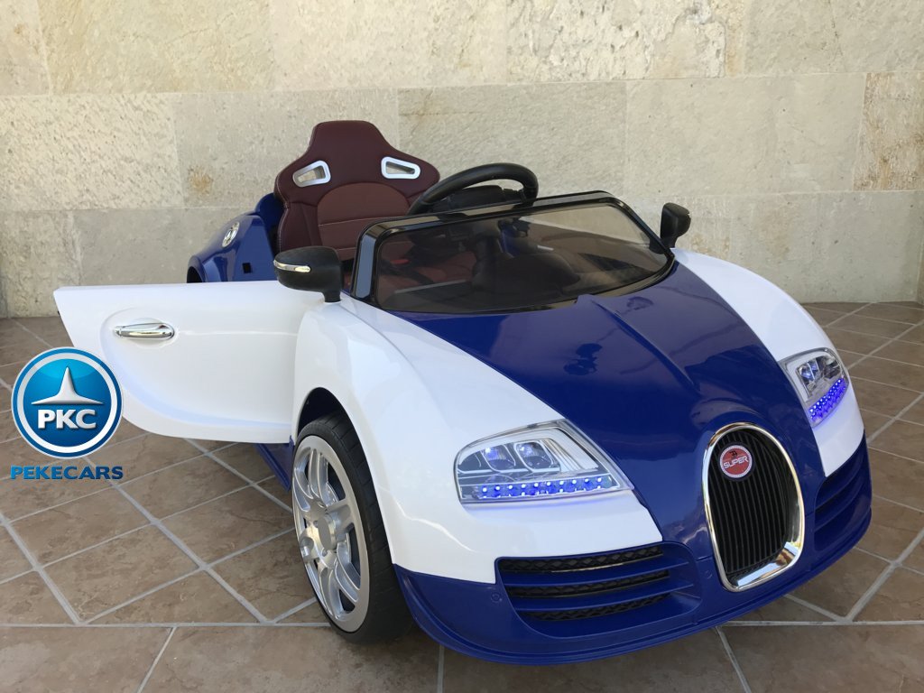 Coche infantil 12V Pekecars Byron Sytle Blue