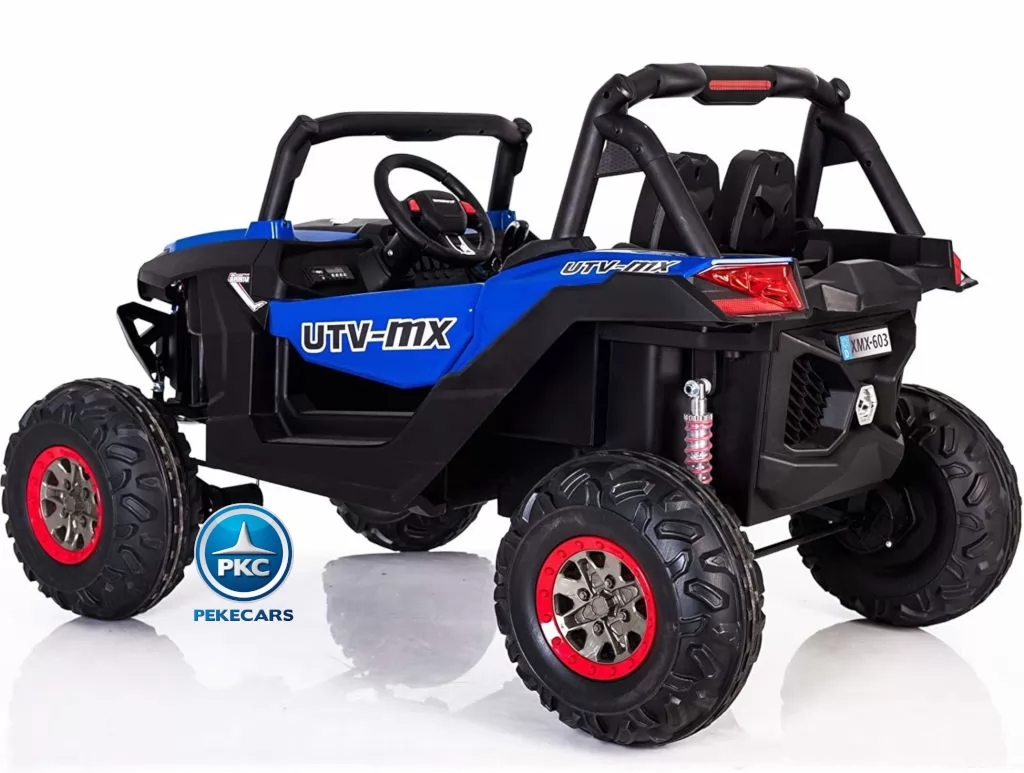 Coche electrico para niños Buggy UTV Azul