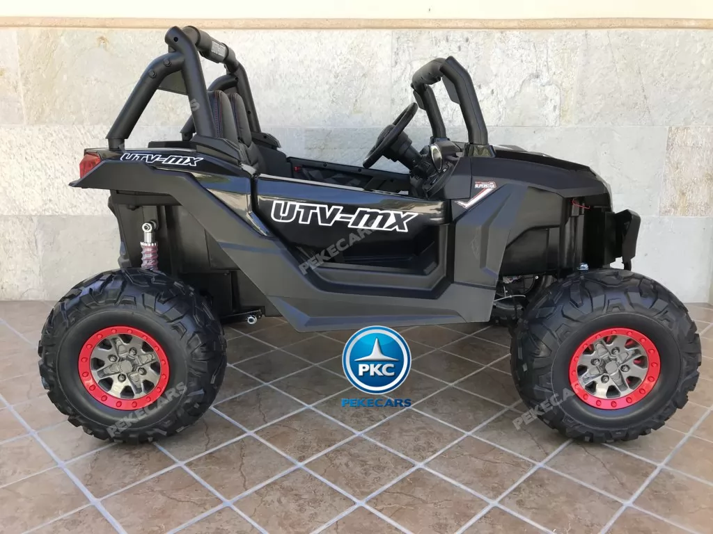 Coche electrico para niños Buggy UTV Negro