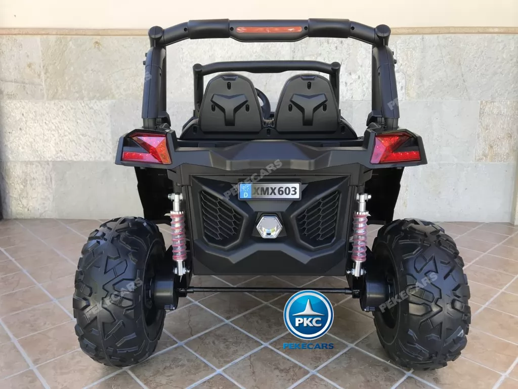 Coche electrico para niños Buggy UTV Negro