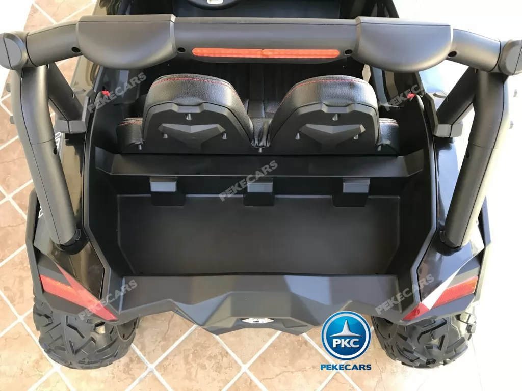 Coche electrico para niños Buggy UTV Negro