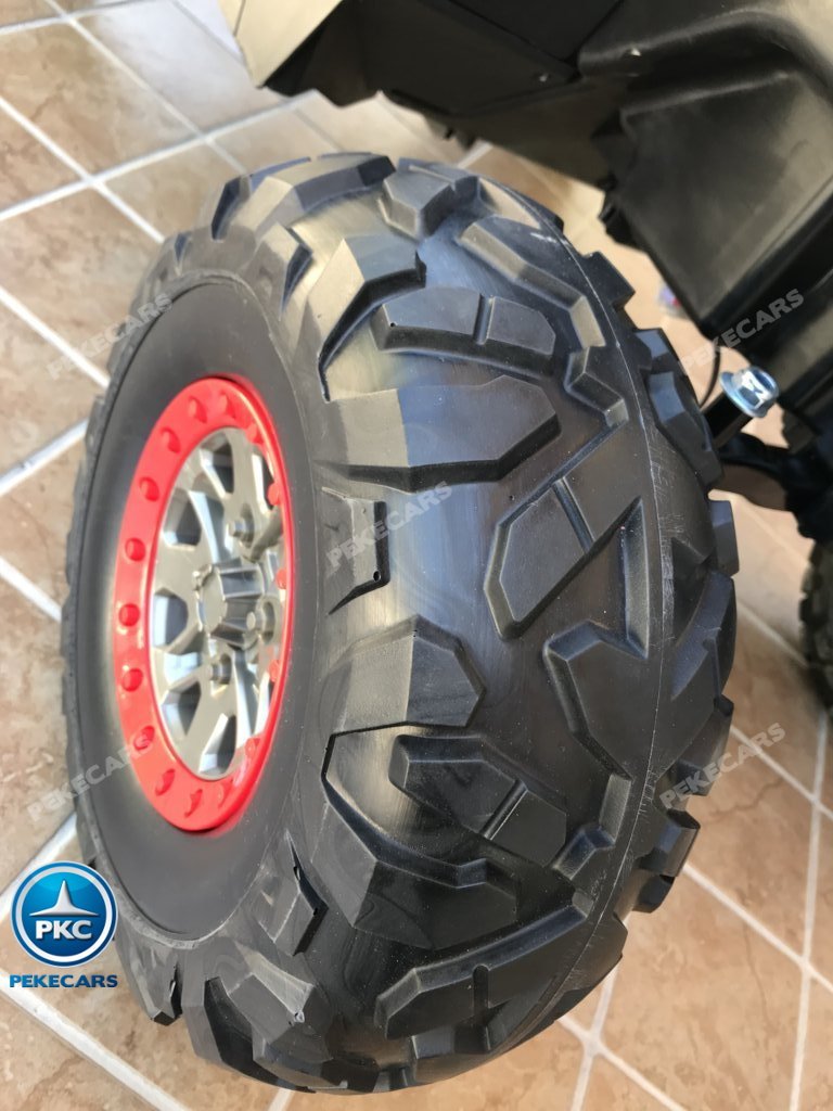 Coche electrico para niños Buggy UTV Negro