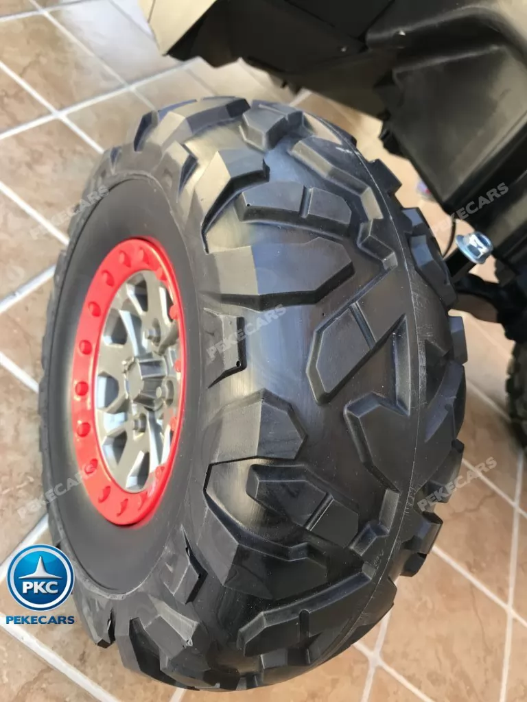 Coche electrico para niños Buggy UTV Negro