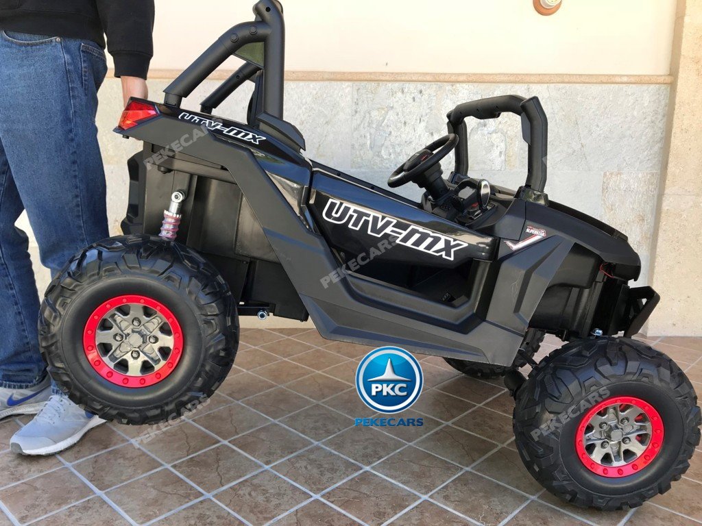 Coche electrico para niños Buggy UTV Negro