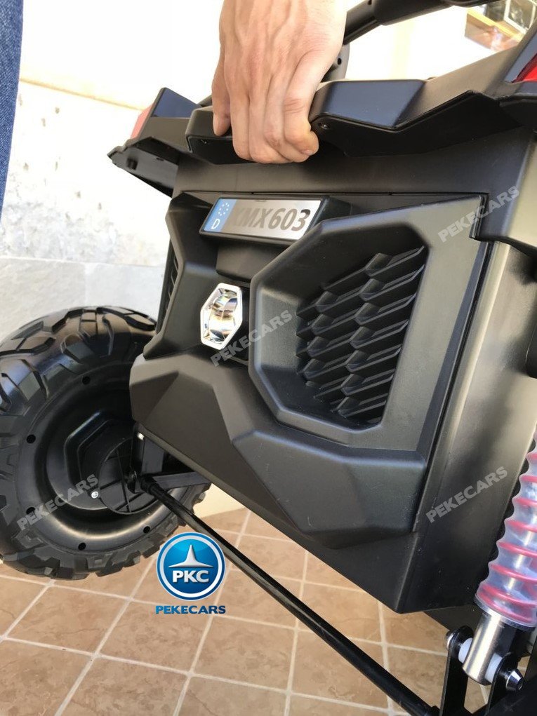 Coche electrico para niños Buggy UTV Negro