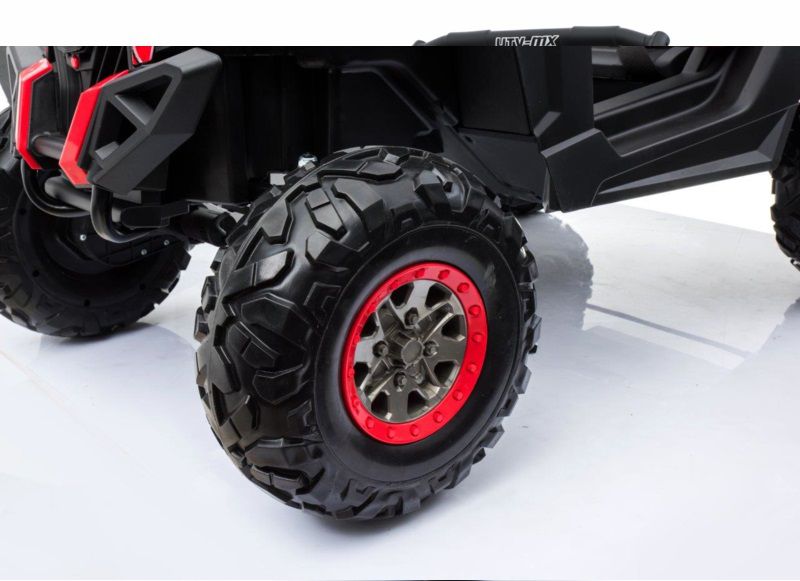 Coche electrico para niños Buggy UTV Negro carbono
