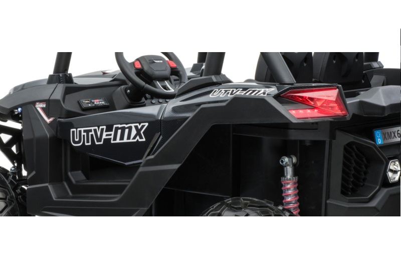 Coche electrico para niños Buggy UTV Negro carbono