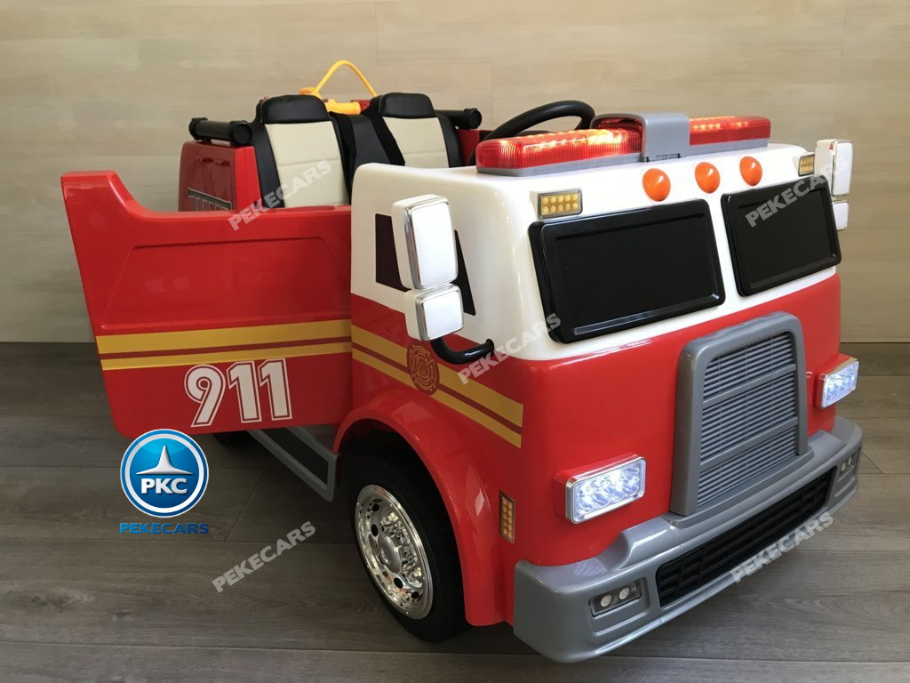 carro de bomberos para niños a bateria