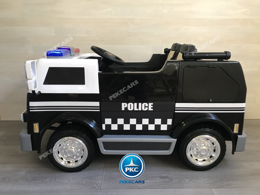 Camion de policia megafono