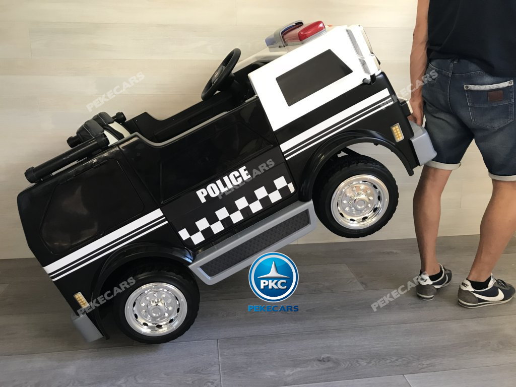 Camion de policia megafono