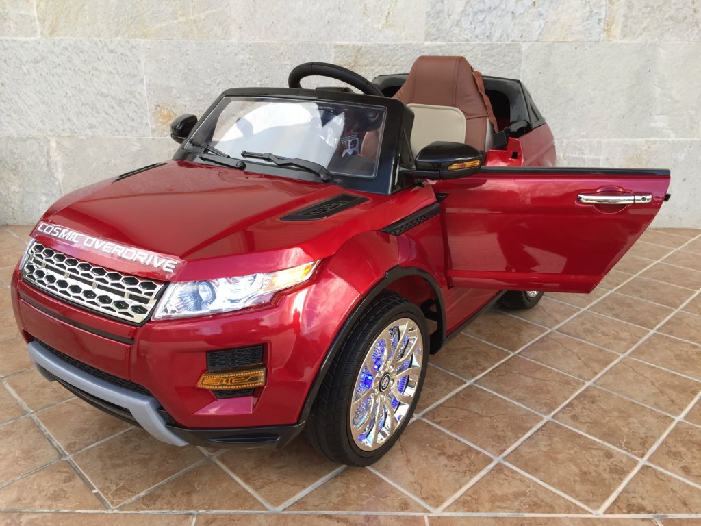 Coche electrico para niños evoque style rojo metalizado imagen principal
