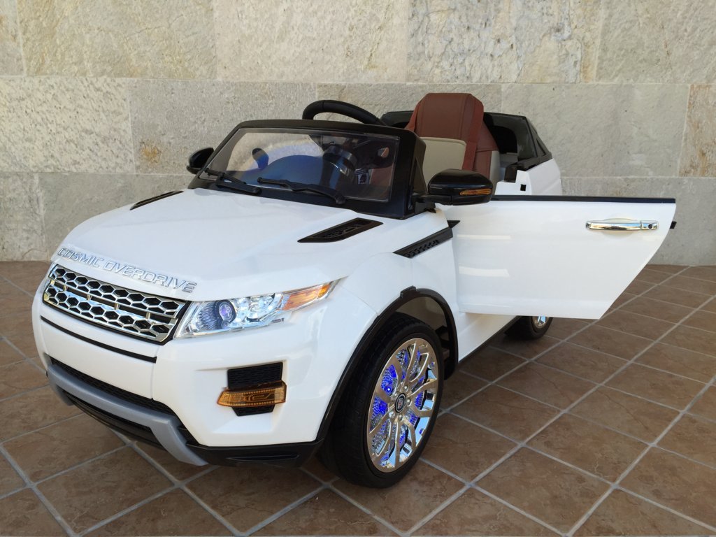 Coche electrico para niños evoque style blanco imagen principal
