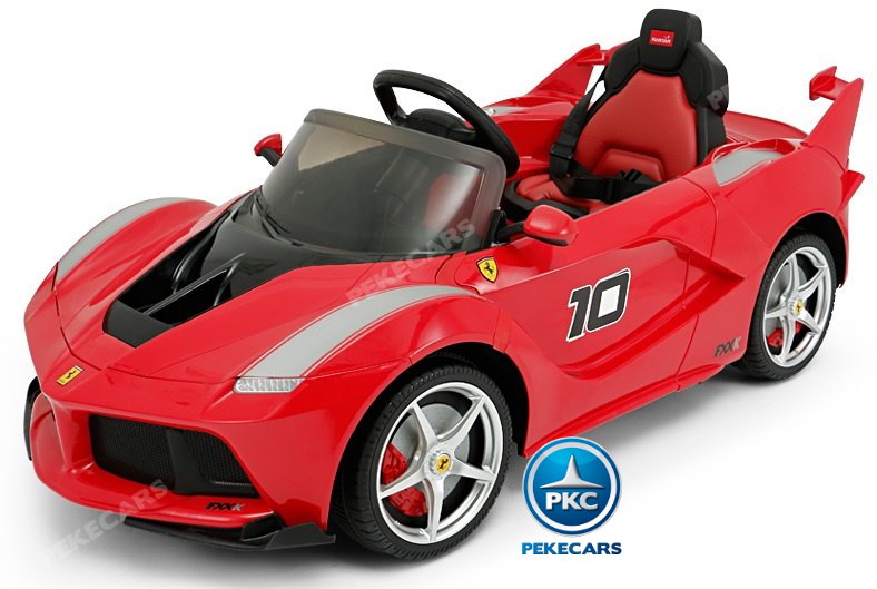 Coche electrico para niños Ferrari FXX-K Rojo Pintado