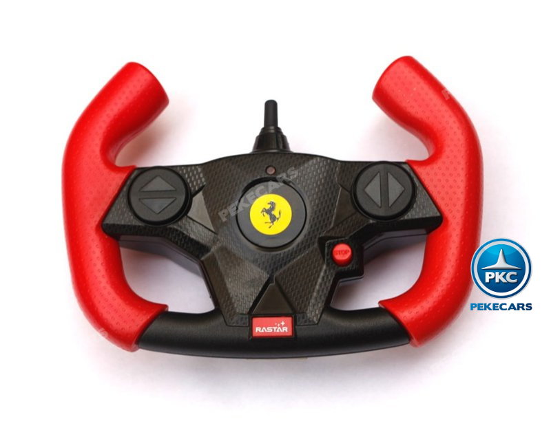 Coche electrico infantil Ferrari FXX-K Rojo Pintado con mando radiocontrol