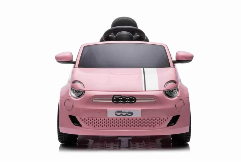 coche infantil fiat 500 rosa