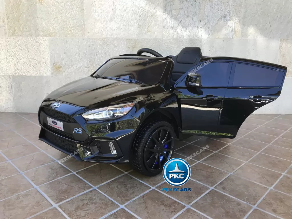 Coche electrico para niños Ford Focus RS Negro vista principal
