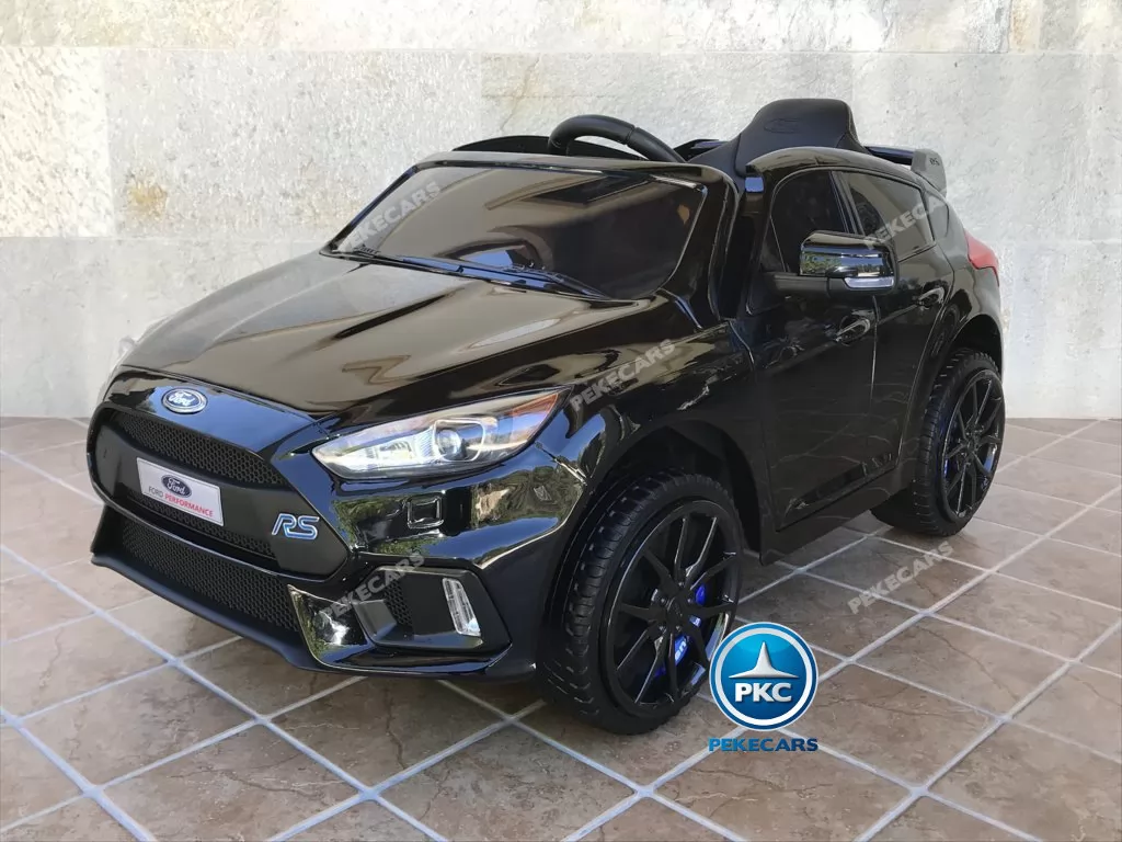Coche electrico infantil Ford Focus RS Negro