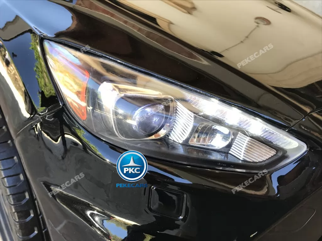 Coche electrico infantil Ford Focus RS Negro luces led
