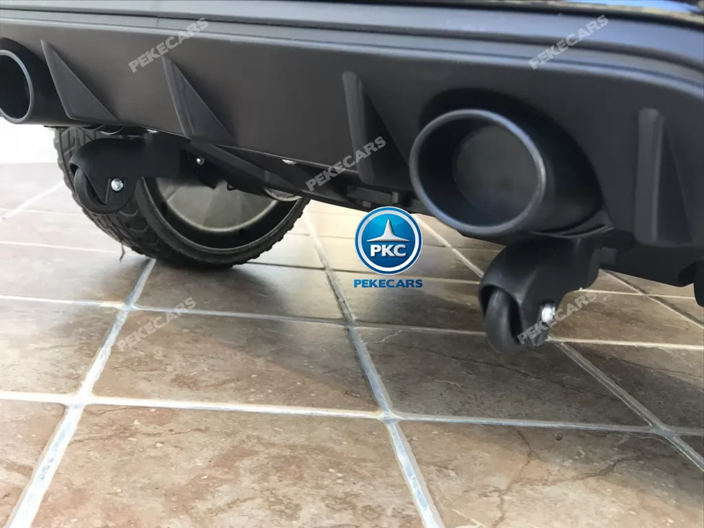Coche electrico para niños Ford Focus RS Negro ruedas de transporte
