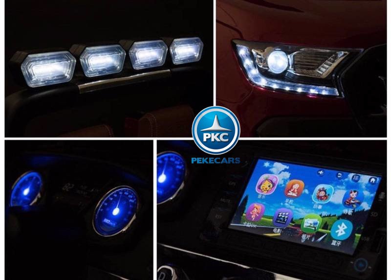 Ford Ranger 2017 12V MP4 Azul Metalizado