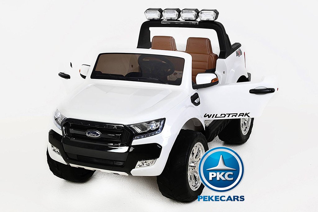 Todoterreno electrico para niños Ford Ranger MP4 Blanco