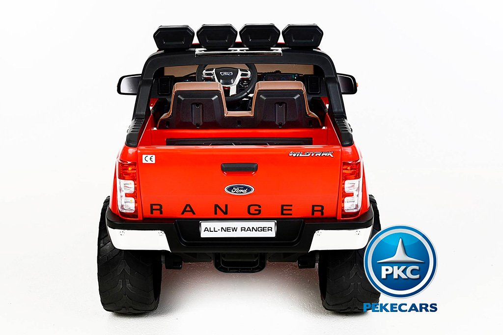 Ford Ranger 2017 12V MP4 Rojo parte trasera