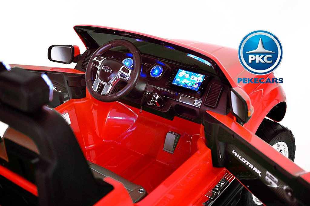 Ford Ranger 2017 12V MP4 Rojo detalle cuadro mandos
