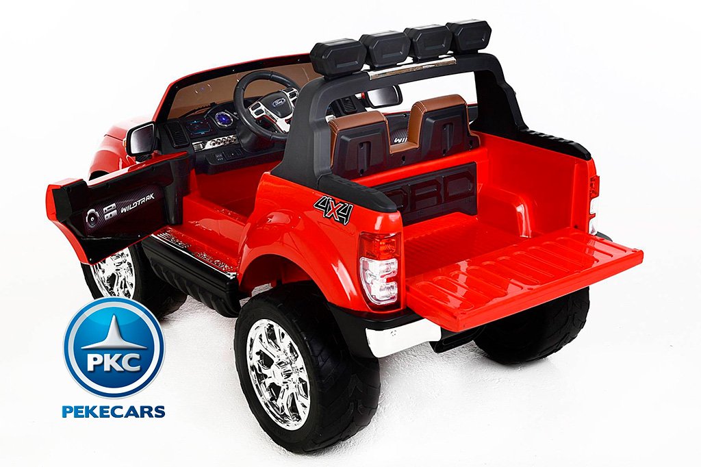 Ford Ranger 2017 12V MP4 Rojo apertura maletero