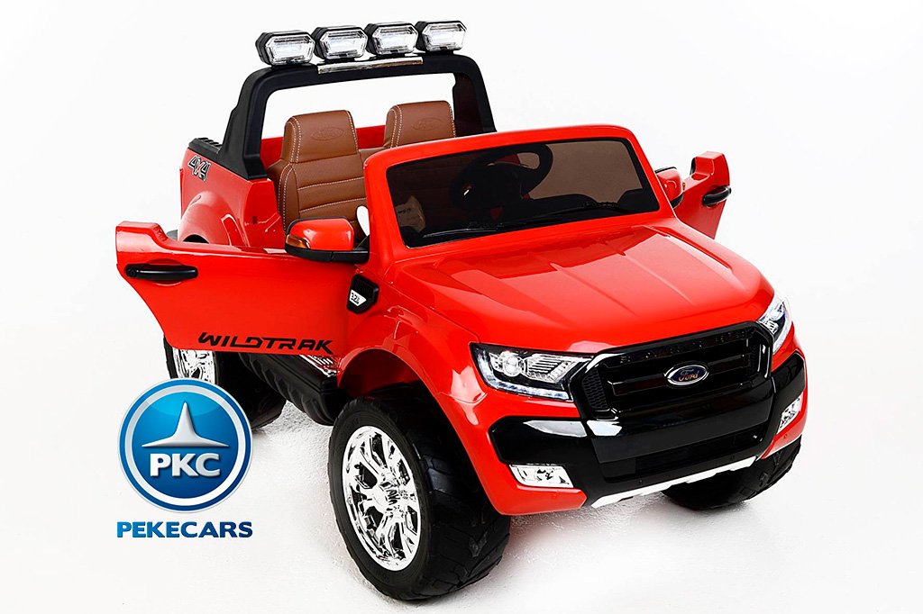 Ford Ranger 2017 12V MP4 Rojo aperturas puertas