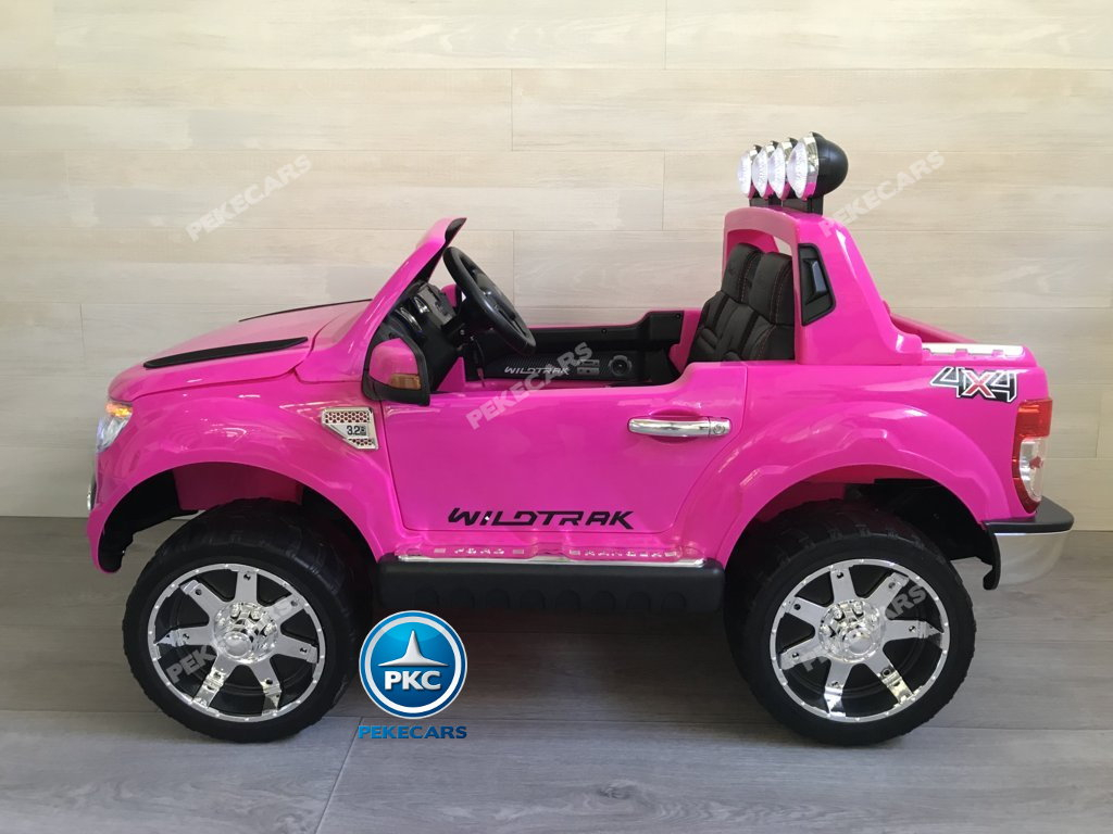 Todoterreno electrico para niños Ford Ranger Rosa