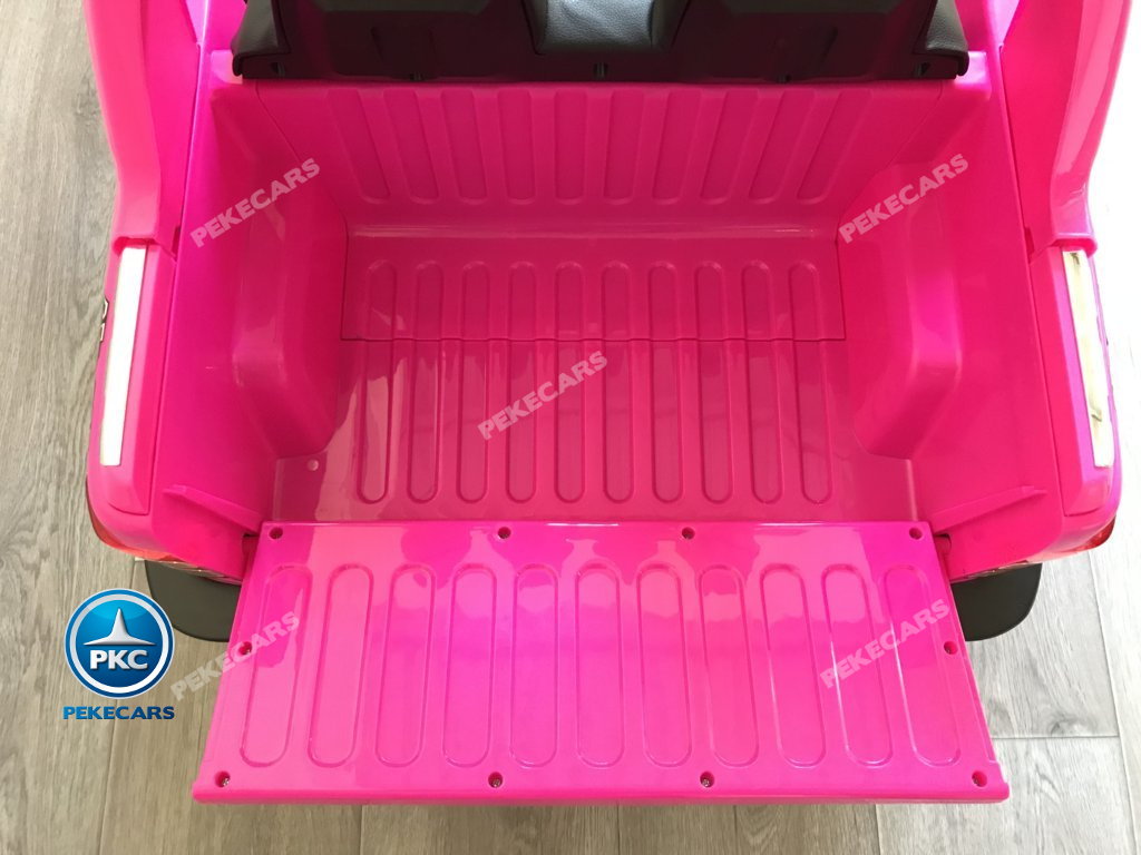 Todoterreno electrico para niños Ford Ranger Rosa porton trasero
