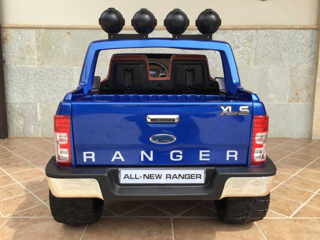 Todoterreno electrico para niños Ford Ranger Azul Metalizado