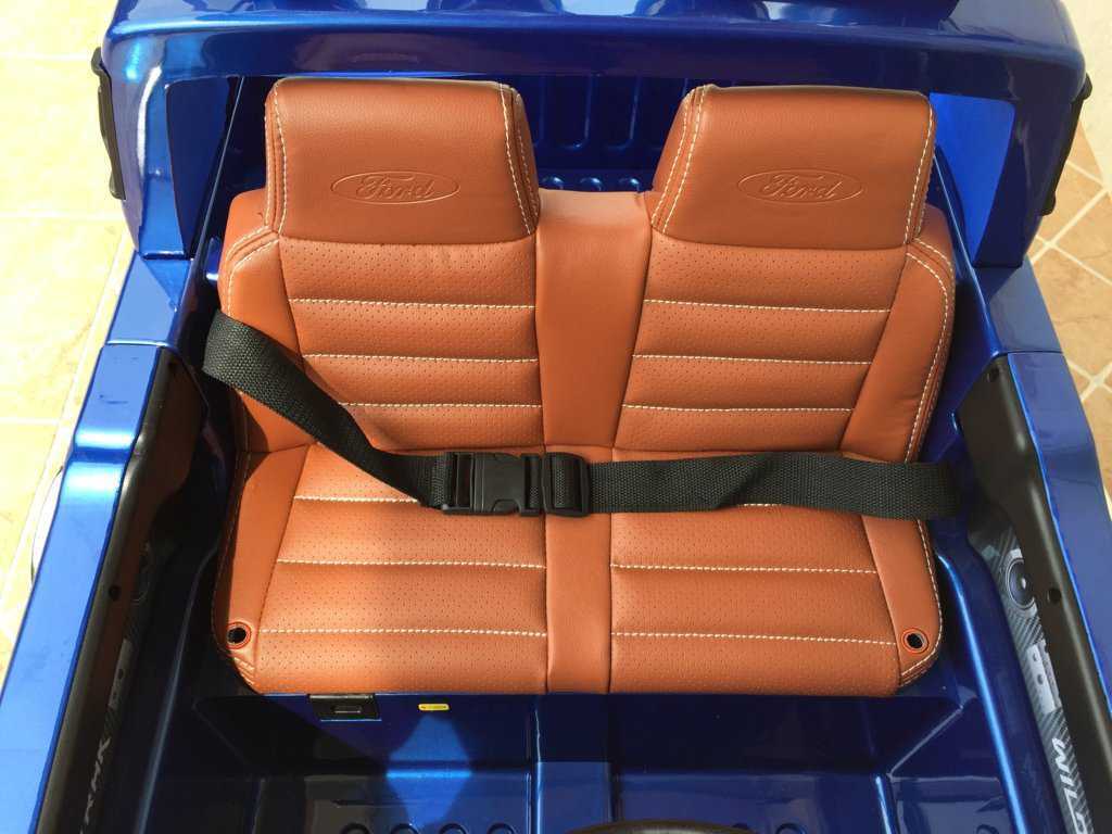 Todoterreno electrico infantil Ford Ranger Azul Metalizado con apertura de puertas