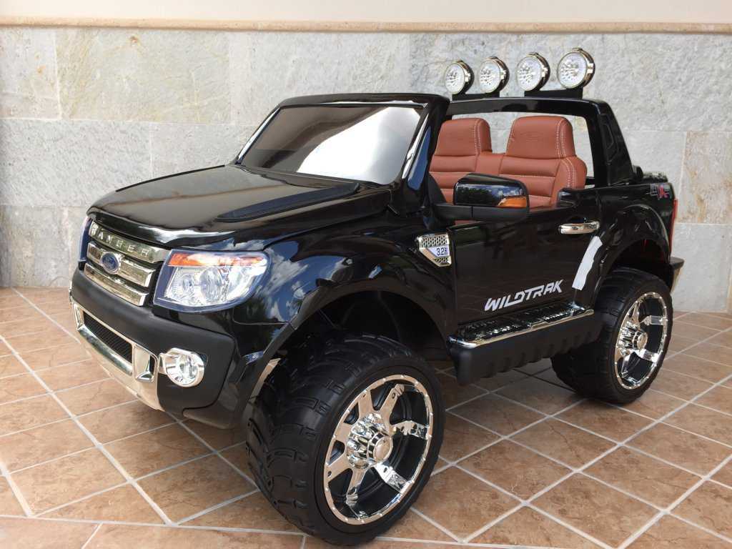 Todoterreno electrico infantil Ford Ranger Negro Metalizado vista principal