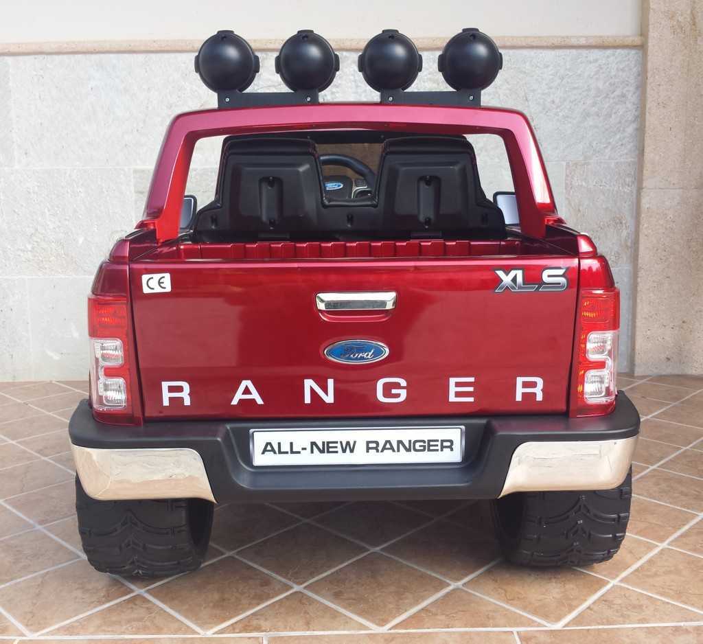 Todoterreno electrico para niños Ford Ranger Burdeos Metalizado